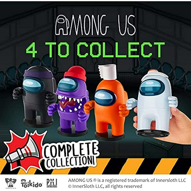 among us figure with stamper