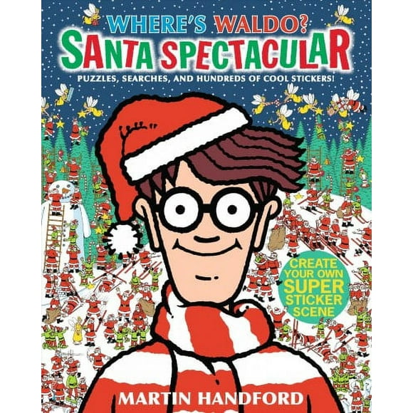 Where's Waldo?: Where's Waldo? Santa Spectacular (Paperback)