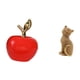 thumbnail image 5 of Estatua,Escultura de fruta artificial,estatua y artesanía,Colección de figuras de cerámica para decoración del hogar,Figura de escritorio,Estatua de gato,linda, 5 of 8