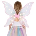 thumbnail image 1 of Smiffys Ailes de Fée à DEL Iridescentes Lumineuses pour Filles (Piles Incluses), 1 of 1