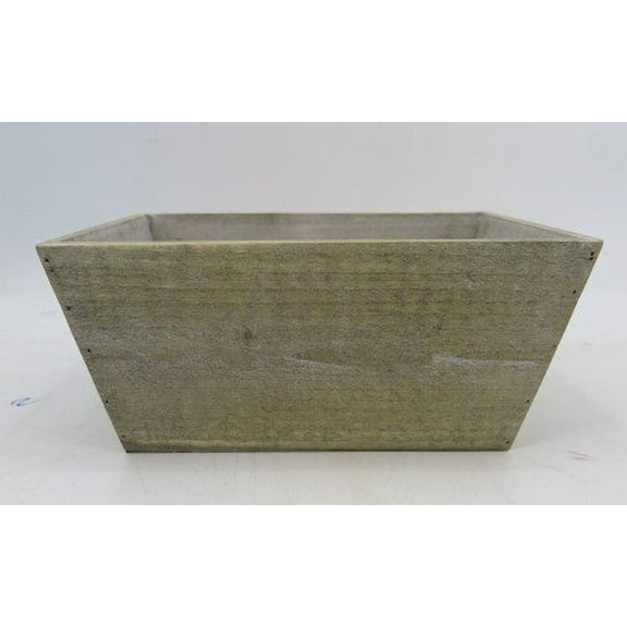 Wooden Basket Planter