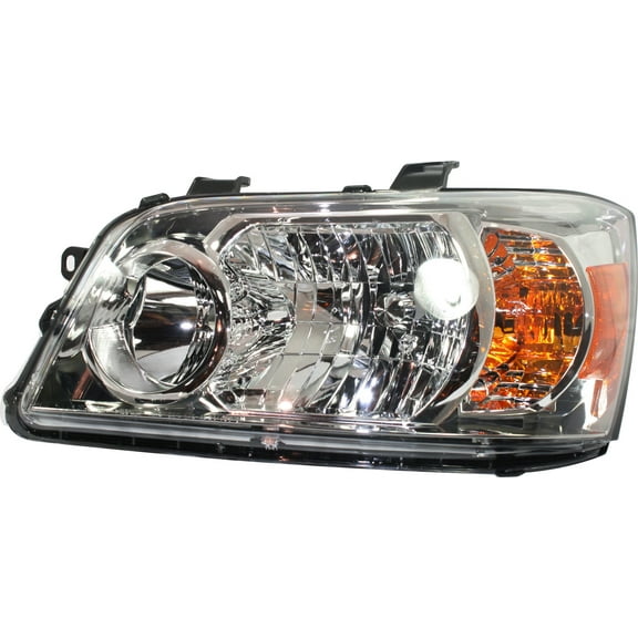 Headlight Compatible With 2007 Toyota Highlander Left Driver Halogen