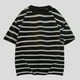 thumbnail image 1 of Blusas y camisas de manga corta y cuello redondo para hombre, blusa informal de verano de manga corta con cuello redondo y corbata, blusa de poliéster para hombre., 1 of 4