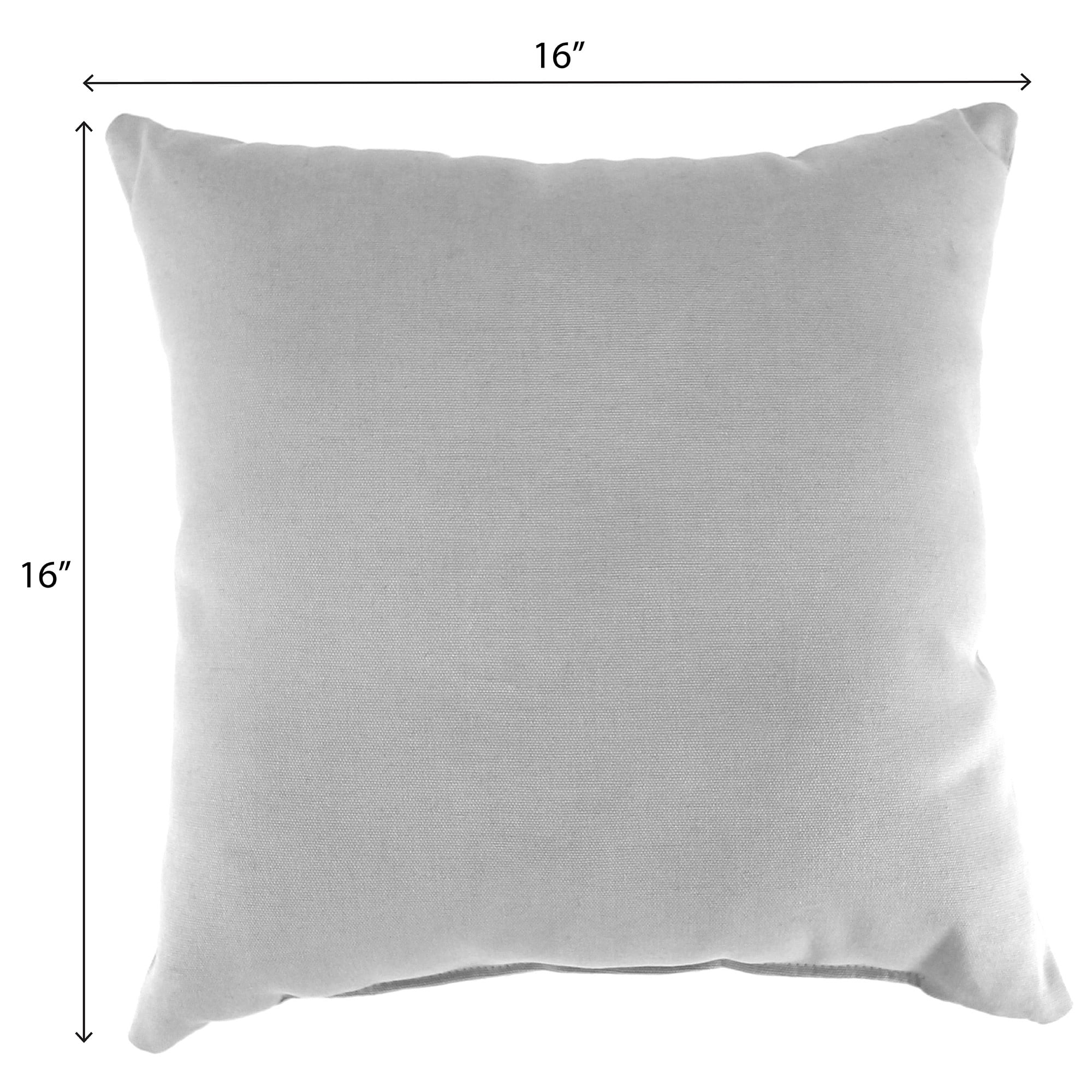 Jordan Manufacturing 16" x 16" Natik Aloe Green Leaves Square Outdoor Throw Pillow (4 Pack)
