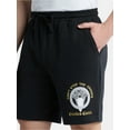 thumbnail image 4 of Crooks & Castles Men's and Big Men's Since 2002 Graphic Shorts, Sizes XS-3XL, 4 of 5