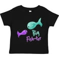 thumbnail image 3 of Inktastic Big Fish-ter- Cute fish sisters Girls Toddler T-Shirt, 3 of 5