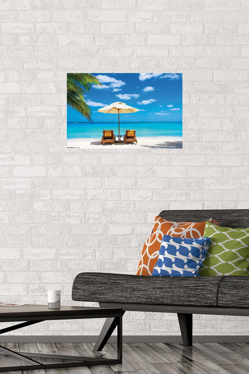 Tropical Retreat Wall Poster, 14.725" x 22.375"