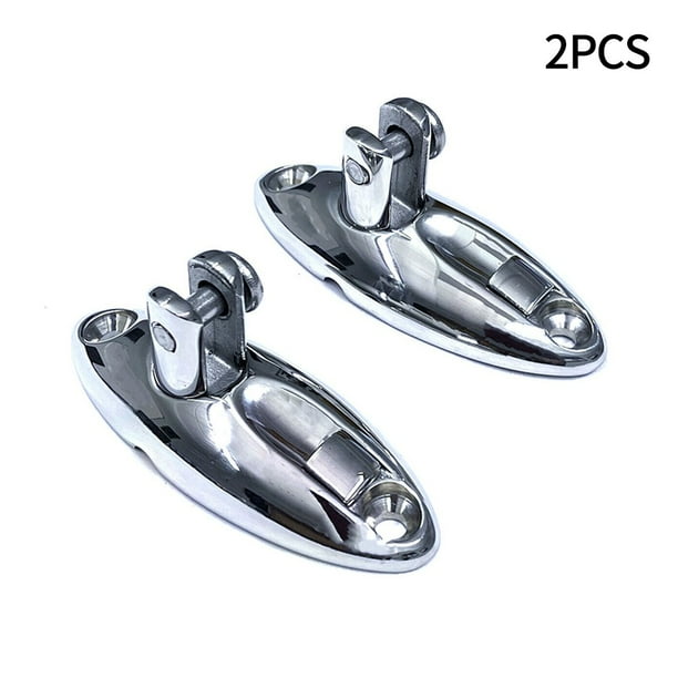 Boat Bimini Top Quick Release Swivel Hinge Deck side mount Stainless