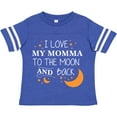 thumbnail image 3 of Inktastic I Love My Momma to the Moon and Back Boys or Girls Toddler T-Shirt, 3 of 5