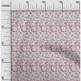 thumbnail image 2 of oneOone Silk Tabby Peach Fabric Watercolor Floral Sewing Craft Projects Fabric Prints By Yard 42 Inch Wide, 2 of 5