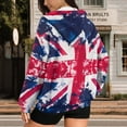 thumbnail image 4 of Yuyamidu British Flag Womens Zip Up Hoodies 2025 Oversized Hoodie for Women Trendy Hooded Sweatshirts Fall Winter Zipper Y2k Jacket, 4 of 8