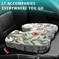 thumbnail image 4 of Premium Floral Pattern Memory Foam Seat Cushion Ergonomic Chair Pad for Office Chair, Car, Airplane & Bleachers Sciatica, Tailbone Hip & Back Pain Relief - Chair Cushion for Long Office Workers., 4 of 5