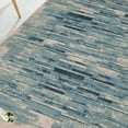 thumbnail image 6 of Superior Culver 5' x 8' Area Rug, Washed Brick Indoor Rugs for Living Room Bedroom, Blue, 6 of 6