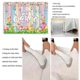 thumbnail image 7 of 8x6FT Easter Backdrop Spring Easter Photography Backdrop Colorful Wooden Board Easter Eggs Rabbit Flowers Background for Newborns Baby Showers Kids Birthday Party Supplies, 7 of 7