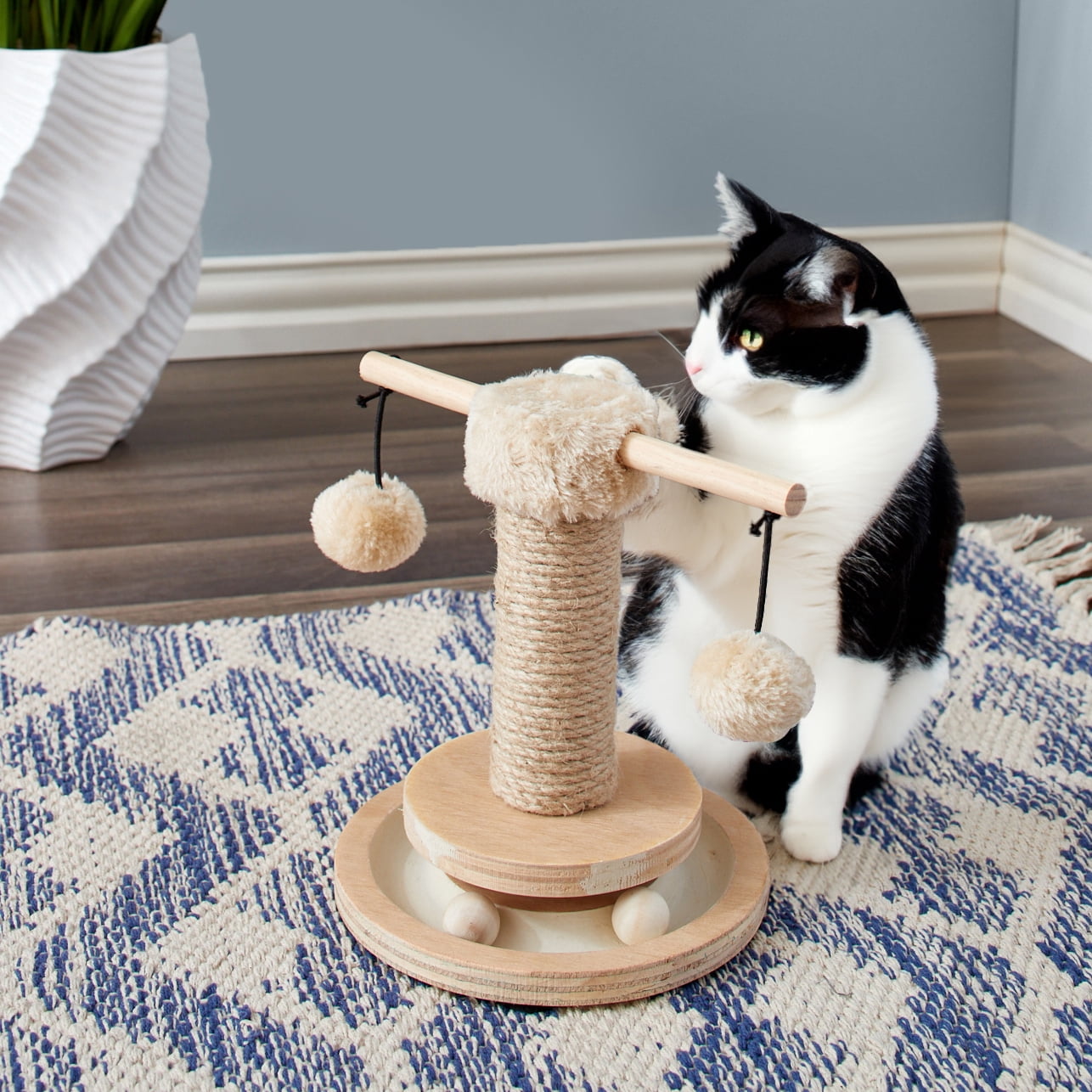 Two by Two Montpelier -  Scratching Post Cat Furniture -  in. Tall