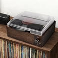 thumbnail image 5 of Caymuller Vinyl Record Player with Speakers Vintage Turntable for Vinyls Records Belt-Driven Turn Table Support 3-Speed, Wireless Playback, 5 of 7