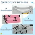 thumbnail image 2 of FORMRS Boys Rash Guard Short Sleeves Swim Shirt Quick Dry UPF 50+ Sun Protection, Sizes 3-12T, Cute Cat Pattern, 2 of 6