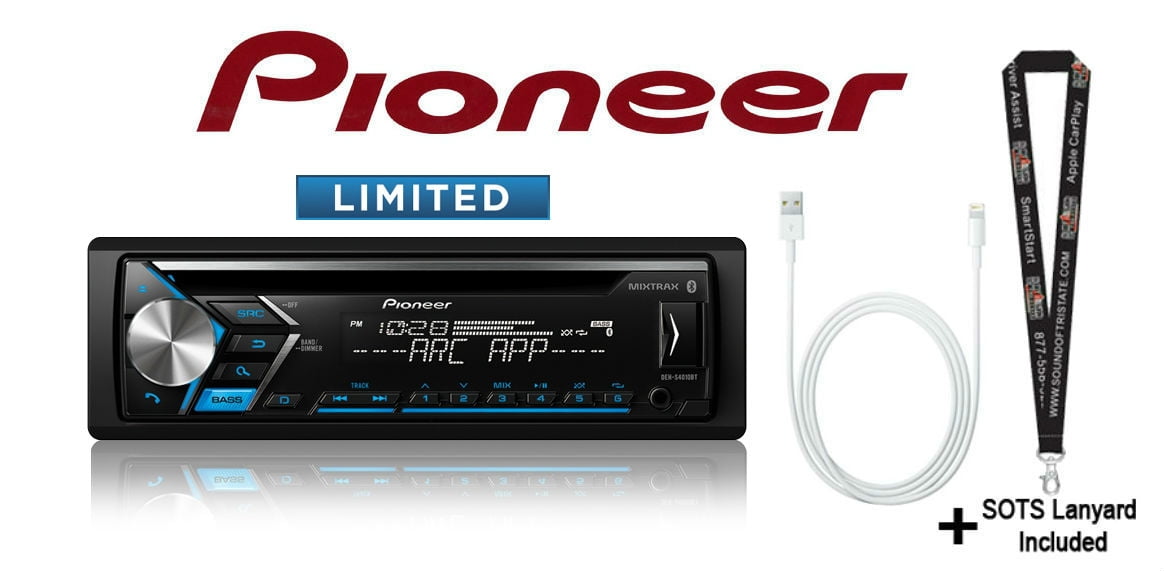 Pioneer DEHS4010BT CD Receiver with MIXTRAX, Built in Bluetooth and a