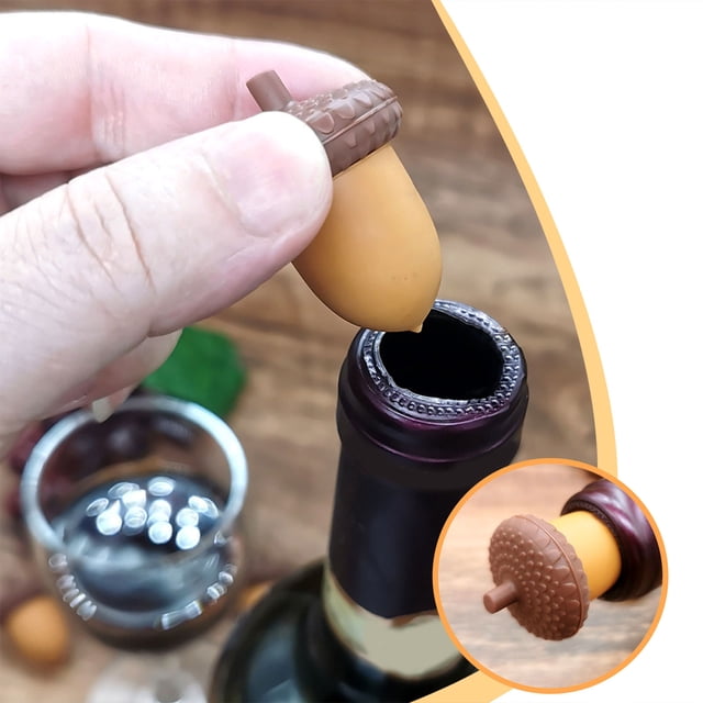 TIMIFIS Support de Rangement de Cuisine Mini Bouchon de Bouteille de Vin Bouchon de Champagne en Pomme de Pin Bouchon de Vin Maison Bouchon de Bouteille Bouchon de Bouteille Gadgets de Cuisine