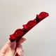 thumbnail image 5 of Xihbxyly Horquilla para Flequillo, Elegante Pinza con Diamantes de Imitación, Elegante Accesorio para El Cabello con Flocado, Fácil de Usar para Un Peinado Rápido, Perfecta para Fiestas, Bodas y Trab, 5 of 5