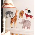 thumbnail image 1 of Wallies 12474 Wild Animals Big Wall Sticker, 1 of 1