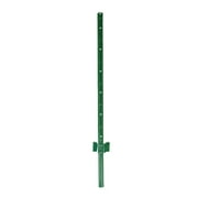 Expert Gardener Powder Coated Steel Fence U-Post, Green, 5'