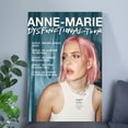 thumbnail image 5 of Music Poster - Anne Marie Tour 2022 Poster - Vintage Style - Size 24x36 - Postora, 5 of 5