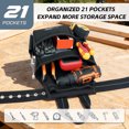 thumbnail image 4 of Men Perry suspenders 2 inch Width Non-Metal Belt Clip Y Shape Reflective Suspenders For Men Work, 4 of 10