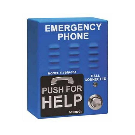 Viking Emergency Dialer - Viking E-1600-65A Emergency Phone With 5 Number Dialer