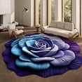 thumbnail image 1 of 3D Floral Diatomaceous Earth Floor Mat Non- Super Absorbent Quick-Dry Bath Rug for Living Room Bedroom Entryway Sofa Area, 1 of 9