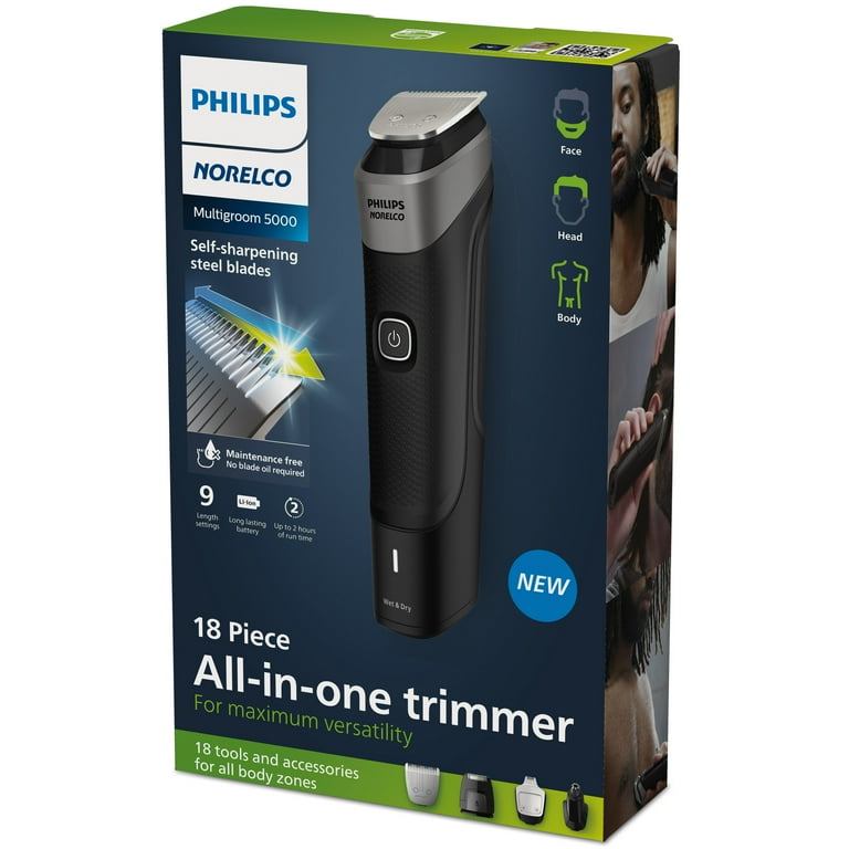 Philips trimmer with multiple blades hot sale