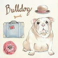 thumbnail image 2 of Elliot, Kerri 26x26 White Modern Wood Framed Museum Art Print Titled - Bulldog Escapades, 2 of 4