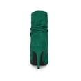 thumbnail image 2 of BLISSFUL STEP Bottines à Talons Aiguilles Pointus pour Femmes Vert 7, 2 of 7