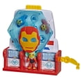 thumbnail image 3 of Disney Jr. Series Marvel’s Marvel Iron Man and his Awesome Friends Hall of Armor Playset, 3 of 6
