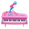 31 Key Electronic Keyboard Piano Musical Toy with Mic for Children - Pink