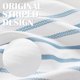 thumbnail image 3 of Cortina de Ducha Jinchan Azul y Blanca Moderna 180x180 cm, 3 of 8