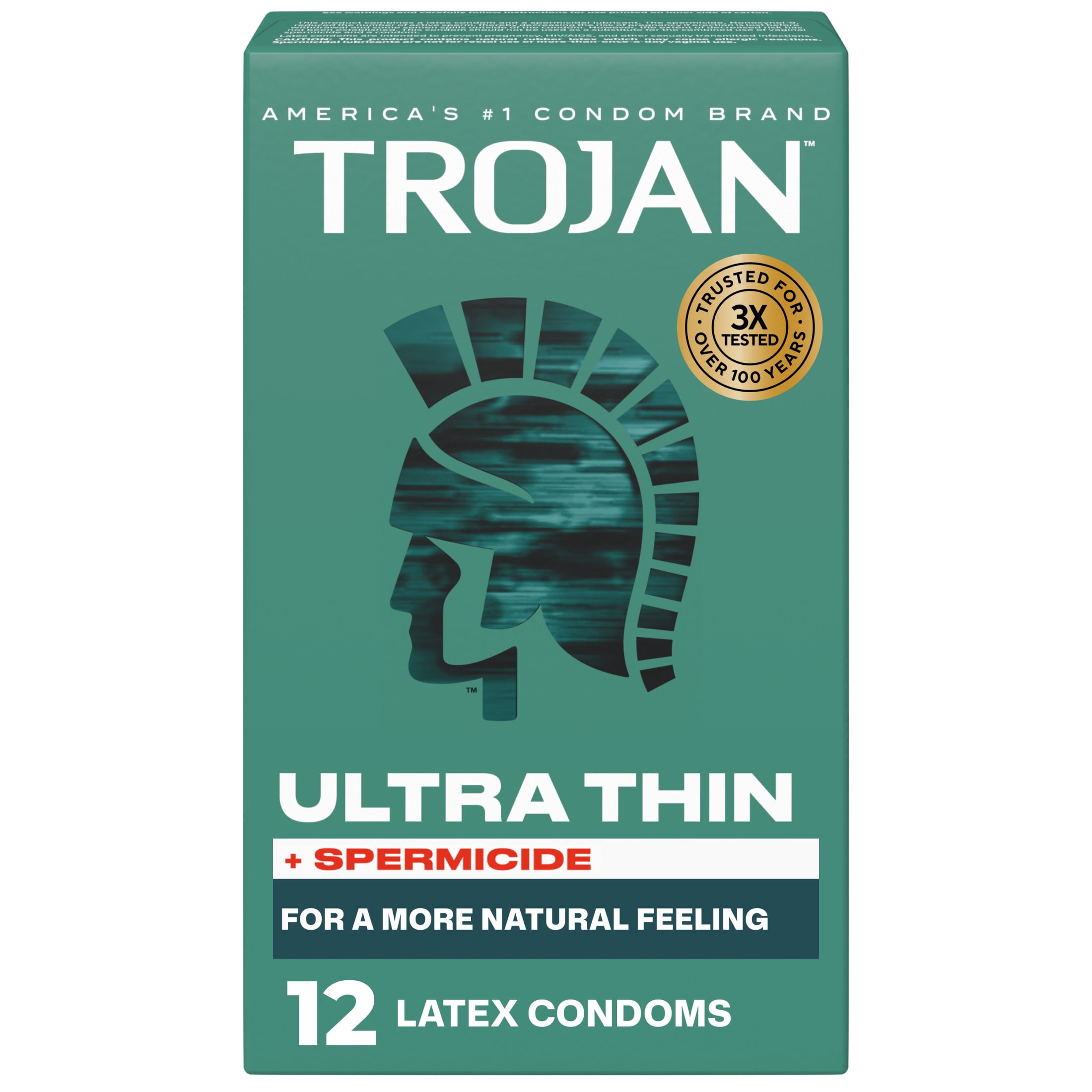 LESS IS Good様3点まとめ TROJAN BOX Trojan-Enz® Condom Lubricated 3 per Box (892765_BX) 3/BX