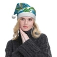 thumbnail image 5 of Balery Hawaii Palms Pattern Santa Hat Christmas Hat Funny Christmas Hat Christmas Knitted Beanie Hat For Men Women Adult, 5 of 6
