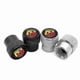 thumbnail image 4 of Car Wheel Tire Valve Stem Caps for Fiat Abarth 500 Punto Stilo Ducato Palio Bravo Doblo - 4pcs, 4 of 4