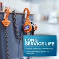 thumbnail image 3 of JET VLP Series 1/4 Ton Lever Chain Hoist - 5 Foot Lift, 3 of 8