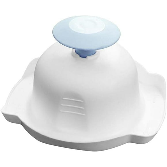 FYBTOF Blue Food Safety Holder for Mandolin Slicer or Grater,Finger Anti-Cut Protectors for Vegetable Grater,Food Slicer Cutter Finger Guard for Mandoline Slicer Grater Cutting,Mandolines Slicers-5212