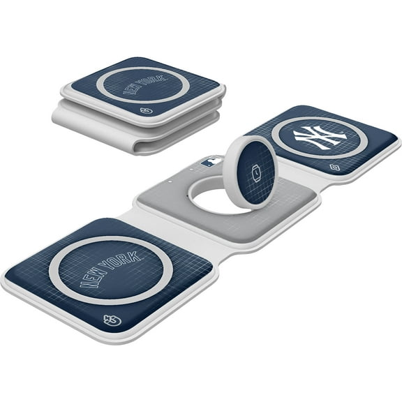 Keyscaper New York Yankees 3-in-1 Foldable Charger