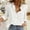 #541-White, variant on Wowcloth Women's Casual Shirt, Bamboo Linen Solid Color Button Front Long Sleeve for Daily and Office Wear