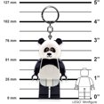 thumbnail image 2 of czcpp-LEGO Minifigures - Large 3 Inch Tall Figure Keychain Light - Panda Guy (KE195H), White, Large - 3 inches tall, 2 of 4
