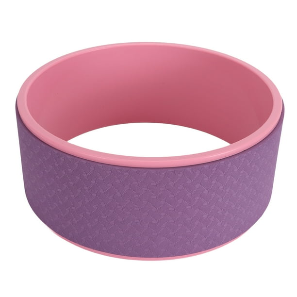 M Buder Rueda De Yoga Y Masaje Para Espalda Pilates Aro Auxiliar De Estiramiento Y Flexibilidad Morado 30 cm / 11.8 inches Ideal Para Ejercicio En Casa Y Gimnasio Para Principiantes