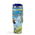 thumbnail image 3 of Fun and Fancy Free Large capacity car cup has an iconic print, is durable with insulation., 3 of 10