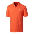thumbnail image 2 of Men's Cutter & Buck Orange Clemson Tigers Big & Tall Forge Stretch Polo, 2 of 3