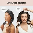 thumbnail image 4 of Juego de rizadores sin calor - Rulos para rizos sin calor - Rizadores de cabello sin calor y rulos calientes - Rizadores de cabello para dormir (juego de cuatro piezas de goma), 4 of 5