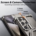 thumbnail image 3 of Funda SEZQMA para Samsung Galaxy S24 Ultra Metal Frame, 3 of 7