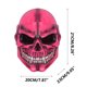 thumbnail image 3 of Máscara de Casco de Calavera para Halloween | Máscara Integral de Calavera Fantasma con Tela Transpirable y Duradera | Máscara de Esquí Elástica para Motociclismo, Senderismo, Camping, Esquí y Caza |, 3 of 5